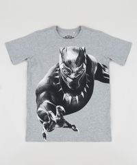 Camiseta-Juvenil-Pantera-Negra-Manga-Curta-Gola-Careca-Cinza-Mescla-9953707-Cinza_Mescla_1