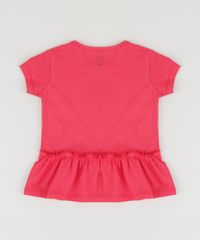 Blusa-Infantil-com-Babados-e-Glitter-Manga-Curta-Rosa-Escuro-9953937-Rosa_Escuro_2