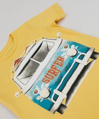 Camiseta-Infantil-Carros-Manga-Curta-Gola-Careca-Amarela-9954432-Amarelo_3