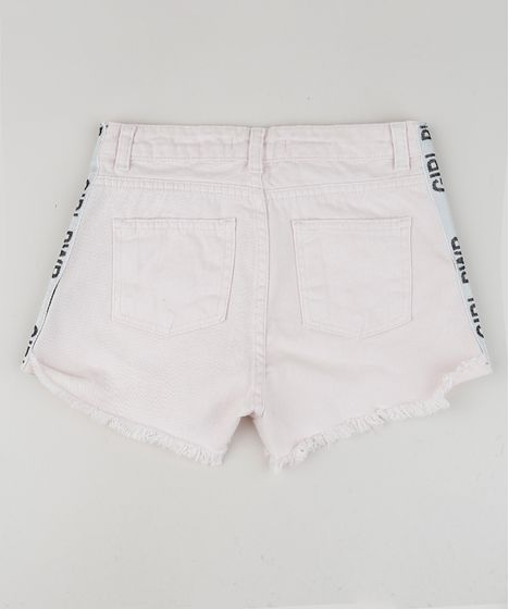 short jeans juvenil