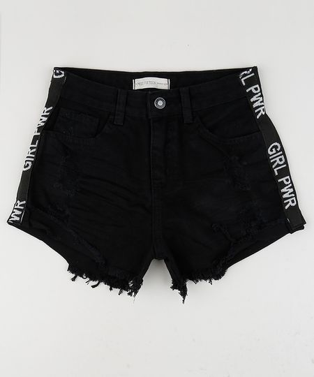short jeans juvenil