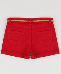Short-Color-Infantil-Barra-dobrada-com-Cinto-Metalizado--Vermelho-9957883-Vermelho_2