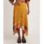 Saia-Feminina-Midi-Assimetrica-Estampada-Floral-com-Recorte-Amarela-9899573-Amarelo_1
