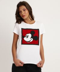 Blusa-Feminina-Mickey-Mouse-Manga-Curta-Decote-Redondo-Off-White-9850847-Off_White_1
