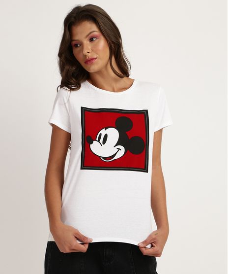 Blusa-Feminina-Mickey-Mouse-Manga-Curta-Decote-Redondo-Off-White-9850847-Off_White_1