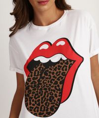 Blusa-Feminina-The-Rolling-Stones-Manga-Curta-Decote-Redondo-Branca-9894319-Branco_4