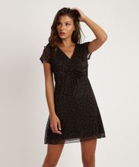 Vestido-de-Tule-Feminino-Curto-Estampado-Animal-Print-Onca-Manga-Curta-Marrom-9943061-Marrom_1