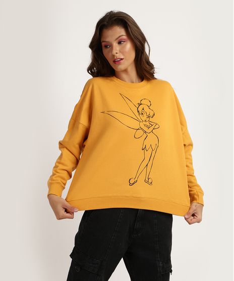 Blusao-de-Moletom-Feminino-Sininho-Peter-Pan-Mostarda-9952266-Mostarda_1
