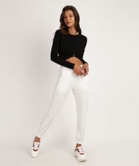 Calca-de-Moletom-Feminina-Reta-Cintura-Alta-com-Cadarco-e-Bolsos-Off-White-9956350-Off_White_3