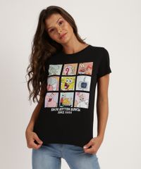 Blusa-Feminina-Bob-Esponja-e-Amigos-Manga-Curta-Decote-Redondo-Preta-9953765-Preto_1