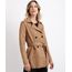 Casaco-Trench-Coat-Suede-Feminino-Transpassado-com-Faixa-para-Amarrar-Marrom-9818020-Marrom_1
