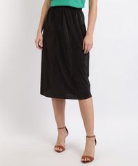 Saia-Feminina-Midi-Plissada-Acetinada--Preta-9953403-Preto_1