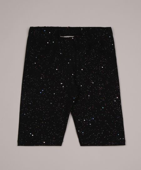 Bermuda-Infantil-Ciclista-com-Glitter-Preta-9953107-Preto_1