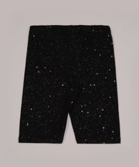 Bermuda-Infantil-Ciclista-com-Glitter-Preta-9953107-Preto_2