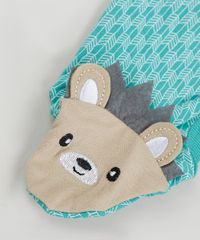 Macacao-Infantil-Estampado-de-Porco-Espinho-Manga-Longa-com-Antiderrapante-Verde-Agua-9584543-Verde_Agua_4
