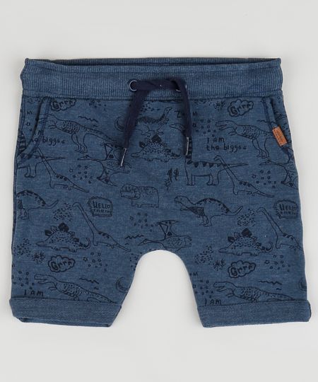 Bermuda-de-Moletom-Infantil-Estampada-de-Dinossauros-com-Bolsos-Azul-Escuro-9952246-Azul_Escuro_1 Bermuda-de-Moletom-Infantil-Estampada-de-Dinossauros-com-Bolsos-Azul-Escuro-9952246-Azul_Escuro_1