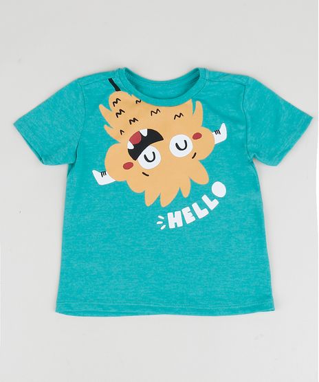 Camiseta-Infantil-Monstrinho-Manga-Curta-Gola-Careca-Verde-Agua-9953103-Verde_Agua_1