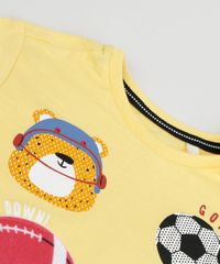 Camiseta-Infantil-Bichinhos-Manga-Curta-Gola-Careca-Amarela-9954956-Amarelo_4