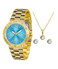 Kit-de-Relogio-Analogico-Lince-Feminino---Colar---Par-de-Brincos---LRGH036L-KT95A2KX-Dourado-9203242-Dourado_1