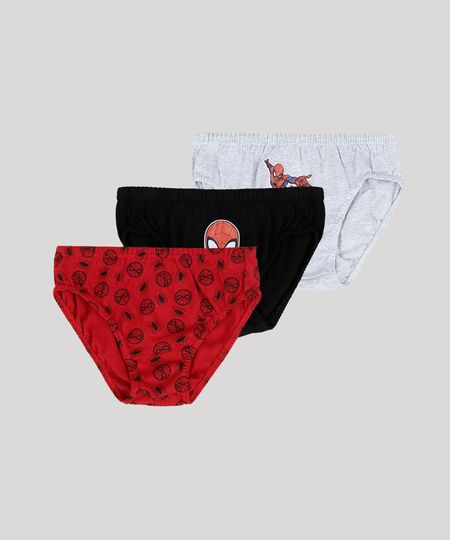 Kit-de-3-Cuecas-Infantis-Slip-Homem-Aranha-Multicor-9946948-Multicor_1
