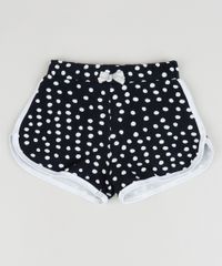 Short-Infantil-Running-Estampado-de-Poa--Preto-9953634-Preto_1