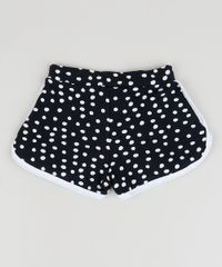 Short-Infantil-Running-Estampado-de-Poa--Preto-9953634-Preto_2