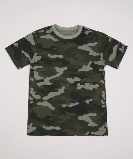 Camiseta-Infantil-Estampada-Camuflada-Manga-Curta-Verde-9954592-Verde_1