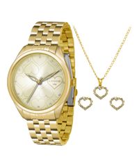 Kit-de-Relogio-Analogico-Lince-Feminino---Colar---Par-de-Brincos---LRG4345L-K996C1KX-Dourado-8750307-Dourado_1