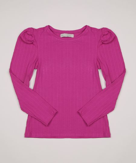 Blusa-Feminina-Basica-Canelada-Manga-Bufante-Decote-Redondo-Rosa-9955916-Rosa_1 Blusa-Feminina-Basica-Canelada-Manga-Bufante-Decote-Redondo-Rosa-9955916-Rosa_1