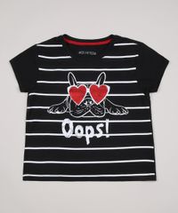 Blusa-Juvenil-Estampada-Listrada-Cachorro-com-Oculos-Manga-Curta-Preto-9956262-Preto_1