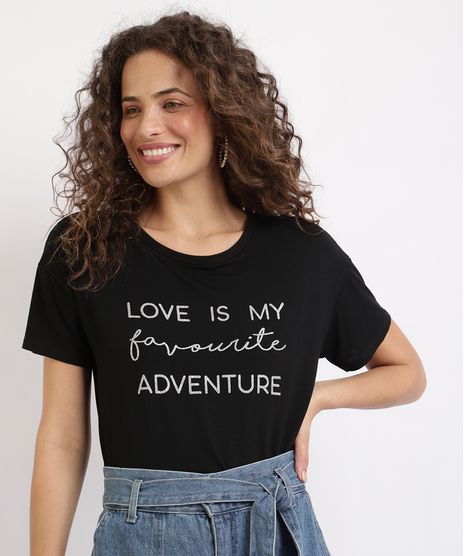 Blusa-Feminina--Love-Is-My-Favourite-Adventure--Manga-Curta-Decote-Redondo--Preta-9944479-Preto_1