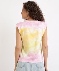 Regata-Feminina-Estampada-Tie-Dye-com-Ombreira-Decote-Redondo-Multicor-9956870-Multicor_2