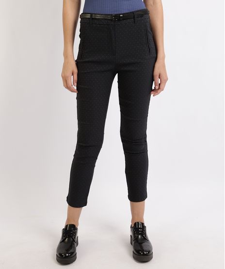 Calca-Feminina-Skinny-Cintura-Alta-Estampada-com-Cinto-Azul-Marinho-9823615-Azul_Marinho_1