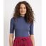 Blusa-Feminina-Basica-Canelada-Manga-Curta-Azul-9879028-Azul_1