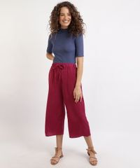 Calca-Feminina-Pantacourt-com-Cordao--Rosa-9900761-Rosa_3