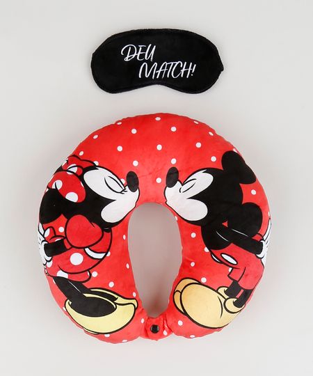 Kit-de-Apoio-de-Pescoco-Mickey-e-Minnie-Estampado---Tapa-Olho--Deu-Match---Vermelho-9949215-Vermelho_1