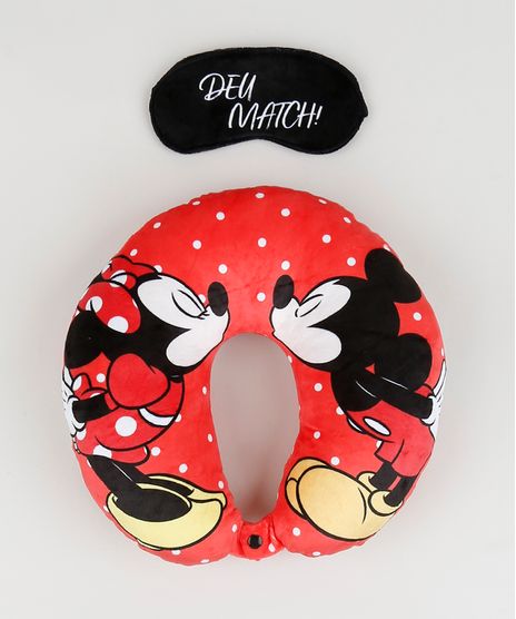 Kit-de-Apoio-de-Pescoco-Mickey-e-Minnie-Estampado---Tapa-Olho--Deu-Match---Vermelho-9949215-Vermelho_1