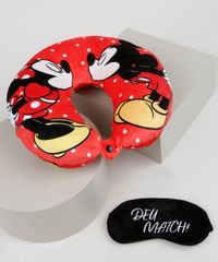 Kit-de-Apoio-de-Pescoco-Mickey-e-Minnie-Estampado---Tapa-Olho--Deu-Match---Vermelho-9949215-Vermelho_2