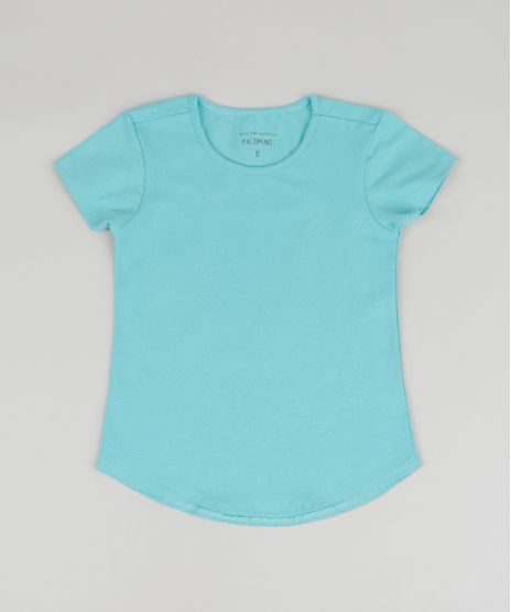 Blusa-Infantil-Basica-com-Glitter-Manga-Curta-Azul-9927683-Azul_1