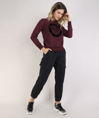 Blusao-de-Moletom-Felpado-Feminino-Mulher-Maravilha-Vinho-9952264-Vinho_3