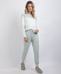Pijama-de-Moletom-Feminino-com-Recortes-Manga-Longa-Azul-Claro-9953268-Azul_Claro_1
