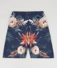 Bermuda-Surf-Masculino-Estampado-de-Folhagens-Multicor-9954501-Multicor_2