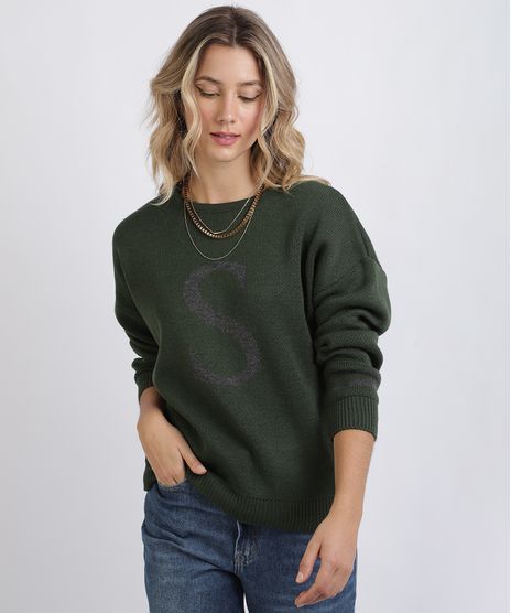 Sueter-de-Trico-Feminino-Harry-Potter-Sonserina-Decote-Redondo-Verde-9955600-Verde_1