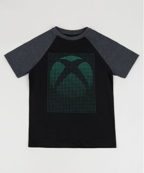Camiseta-Infantil-XBOX-Manga-Curta-Gola-Careca-Preta-9945478-Preto_1