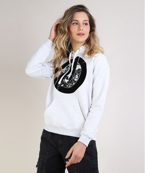 Blusao-de-Moletom-Feminino-Os-Vingadores-com-Capuz-e-Bolso-Canguru-Cinza-Mescla-Claro-9952274-Cinza_Mescla_Claro_1