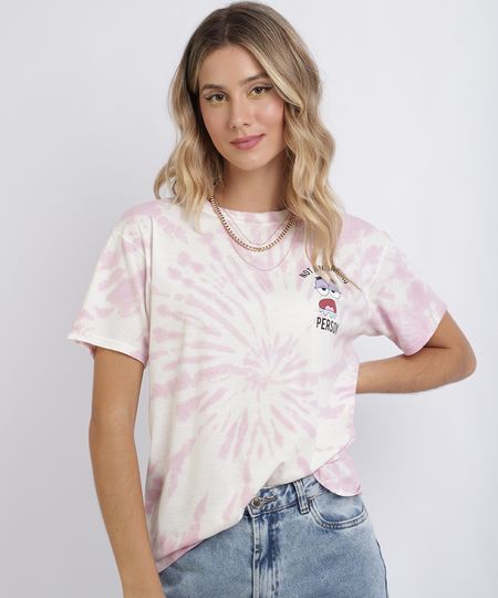 Blusa-Feminina-Patrick-Estrela-Estampada-Tie-Dye-Manga-Curta-Rosa-Claro-9953768-Rosa_Claro_1 Blusa-Feminina-Patrick-Estrela-Estampada-Tie-Dye-Manga-Curta-Rosa-Claro-9953768-Rosa_Claro_1