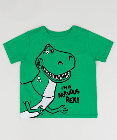 Camiseta-Infantil-Rex-Toy-Story-Manga-Curta-Gola-Careca-Verde-9957713-Verde_1