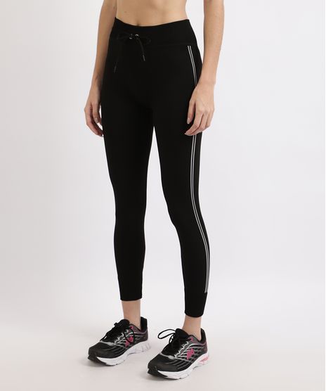 Calca-Legging-Feminina-Lupo-Cintura-Alta-Listras-Laterais-Cos-com-Cordao-Preta-9957104-Preto_1