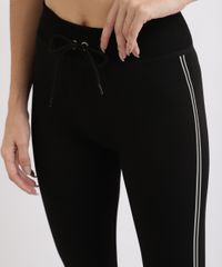 Calca-Legging-Feminina-Lupo-Cintura-Alta-Listras-Laterais-Cos-com-Cordao-Preta-9957104-Preto_4
