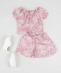 Conjunto-Infantil-Estampado-Floral-de-Blusa---Short-Rosa-Claro-9959600-Rosa_Claro_3